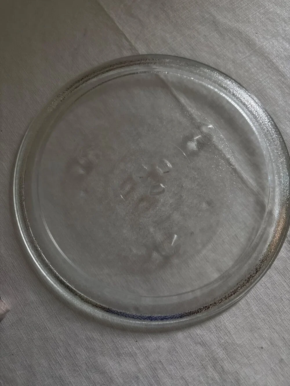 Clear Glass Microwave Turntable Plate Replacement 12.5